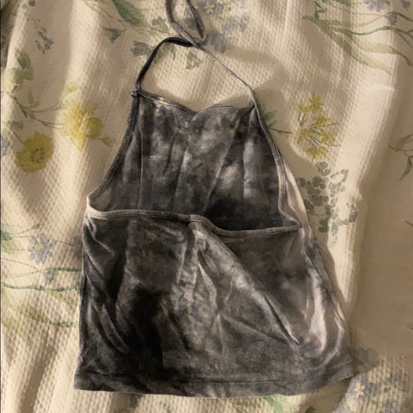 Brandy Melville tie die halter neck tank - Picture 2 of 5